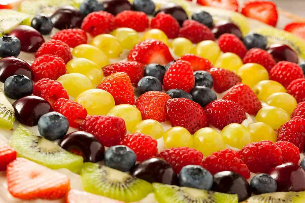 Sugar Cookie Fruit Pizza