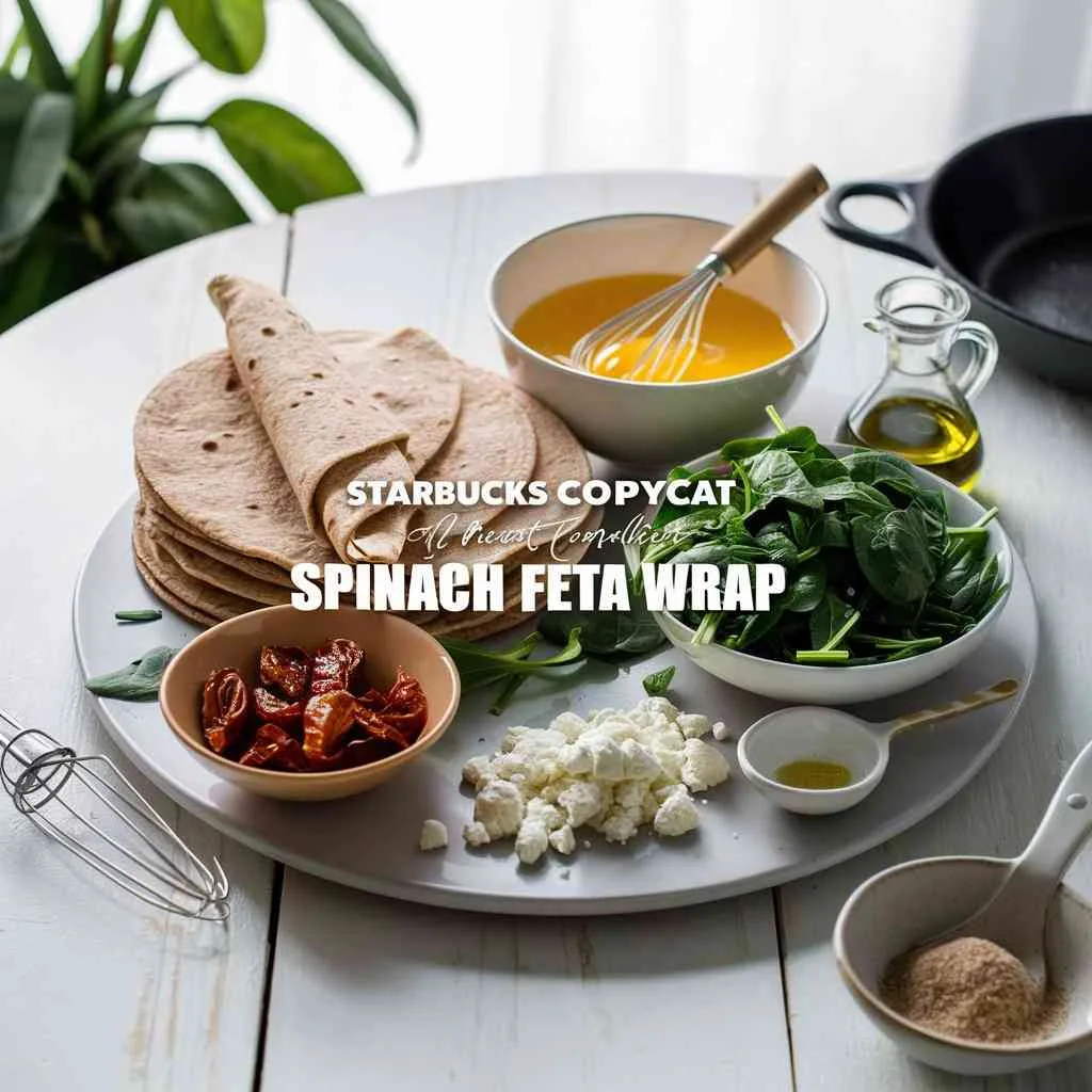 Starbucks Copycat Spinach Feta Wrap