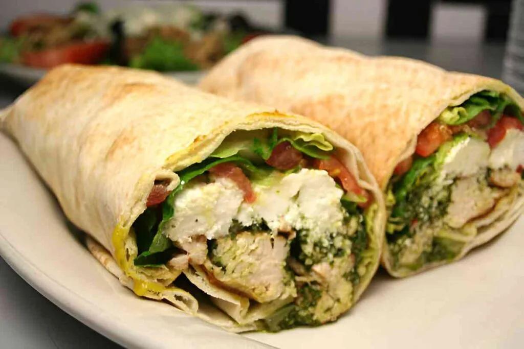 Starbucks Copycat Spinach Feta Wrap