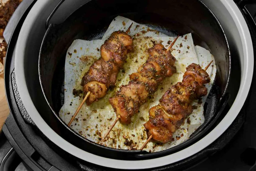 Air Fryer Chicken Skewers