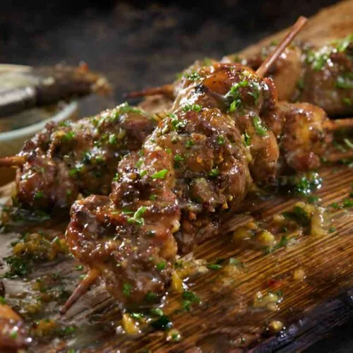 Air Fryer Chicken Skewers