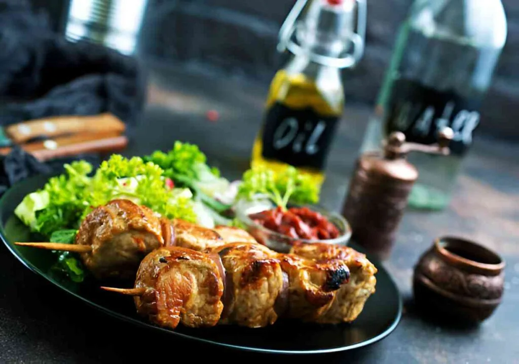 Air Fryer Chicken Skewers
